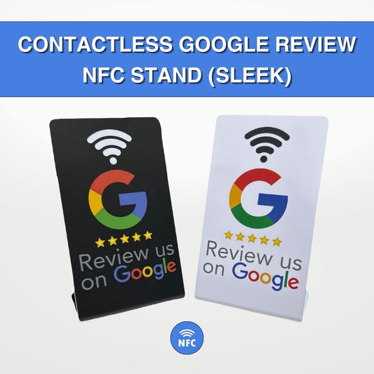 Easy Tap Google Review Stand (Sleek)