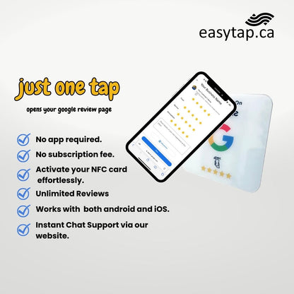 EasyTap Contactless NFC Google Plate