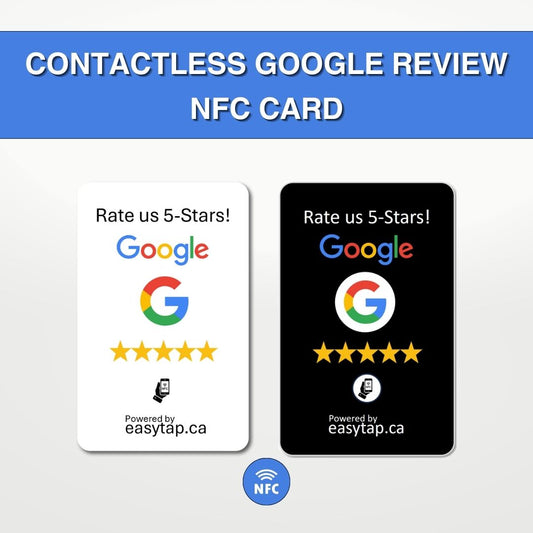 EasyTap Contactless Google Review NFC Card